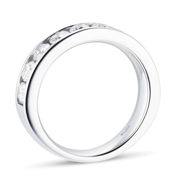 Platinum 1.50ct Brilliant Cut Goldsmiths Brightest Diamond Eternity Ring - Image 3